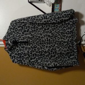 Teddy type leopard print shirt